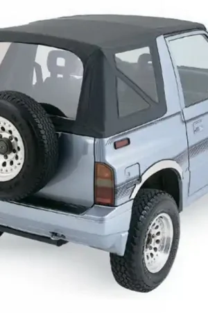 Rampage 1988-1994 Geo Tracker Soft Top OEM Replacement - Black Denim Sale