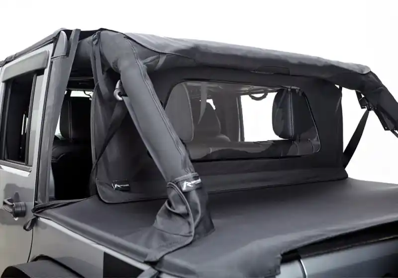 Rampage 2007-2018 Jeep Wrangler(JK) Windbreaker - Black Diamond Trusted Brand