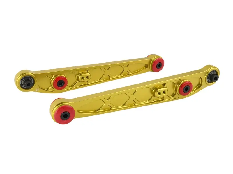 Viral Skunk2 Honda/Acura EK Alpha Series Rear Lower Control Arm Set - Gold