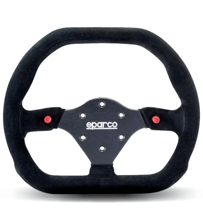 Buy Direct Sparco Steering Wheel 310X260 Suede Black