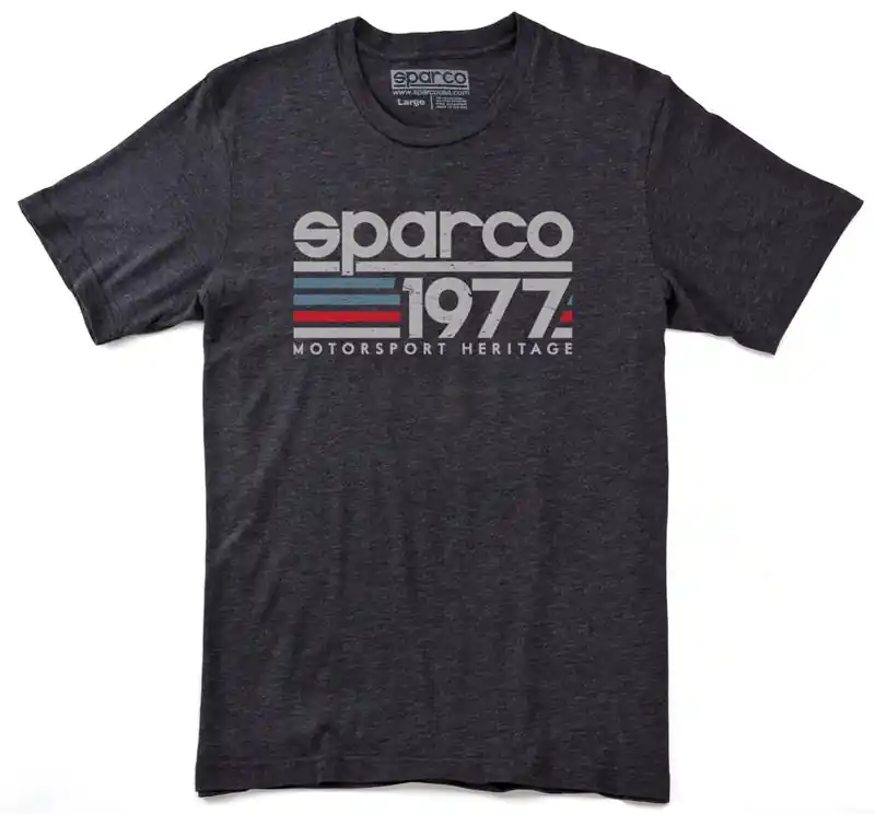 Direct From Manufacturer Sparco T-Shirt Vintage 77 Chrcl Xlrg