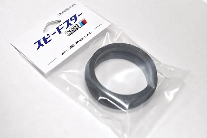 SSR Plastic Hub Rings 73.0 - 64.1 (Pair) Free Delivery