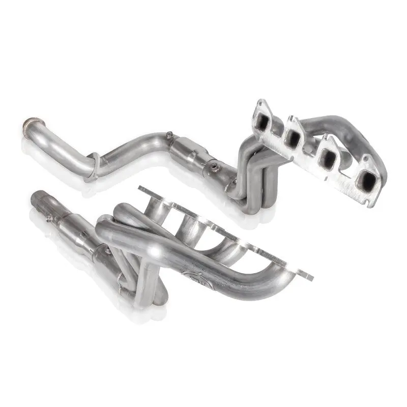 Budget Stainless Works 11-18 Ford F-250/F-350 6.2L Headers 1-7/8in Primaries 3in Collectors High Flow Cats