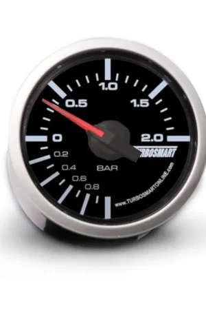 Fast Shipping Turbosmart 0-2 Bar 52mm Boost Gauge