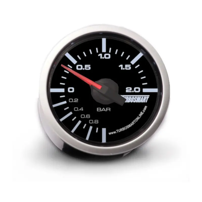 Fast Shipping Turbosmart 0-2 Bar 52mm Boost Gauge