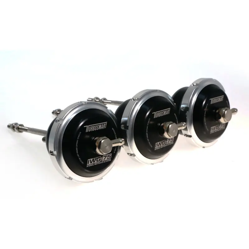 Final Sale Turbosmart Universal IWG75 Borg Warner EFR B1 Twin Scroll 140mm Rod Black 14PSI IWG
