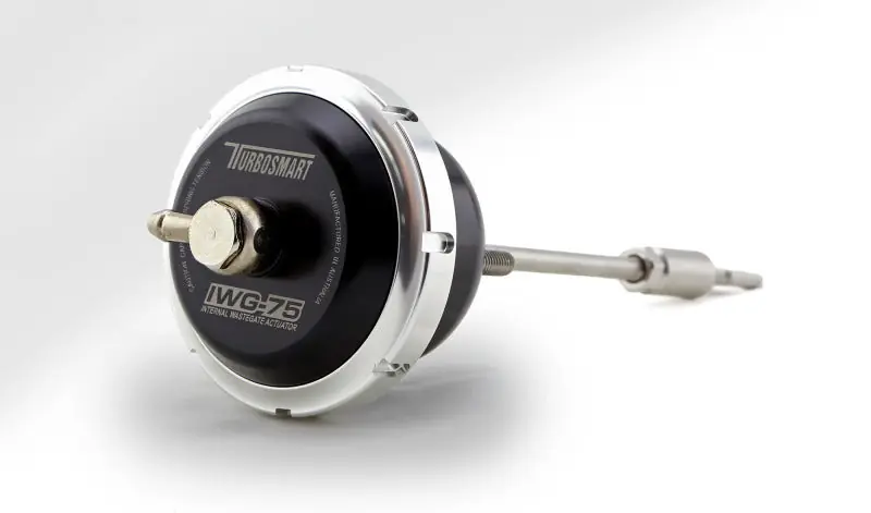 Genuine Turbosmart IWG75 2.3L EcoBoost Ford Mustang 12 PSI Black Internal Wastegate Actuator