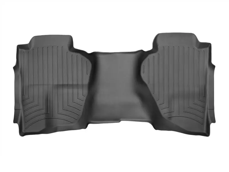 WeatherTech 15+ Ford F-150 (Supercrew w/ 1st Row Bucket Seats) Rear FloorLiners HP - Black Fresh Stock