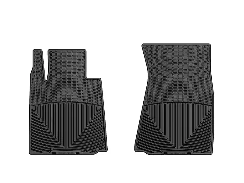 WeatherTech 10+ Nissan 370Z Front Rubber Mats - Black Professional Grade