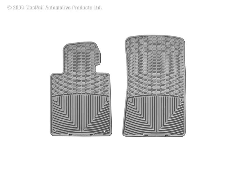 WeatherTech 99 BMW M3 Convertible Front Rubber Mats - Grey High Quality