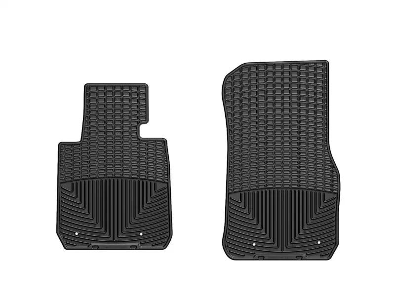 WeatherTech 12+ BMW 3-Series (F30) Front Rubber Mats - Black Clearance