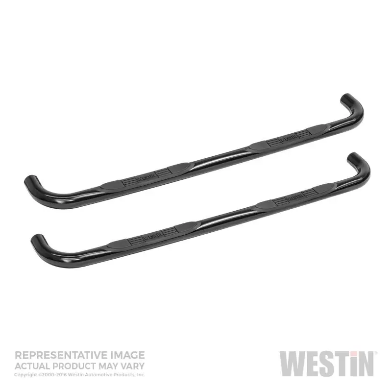 Last Chance Westin 1999-2004 Ford F-150/250LD SuperCab (Incl 4 Heritage) E-Series 3 Nerf Step Bars - Black