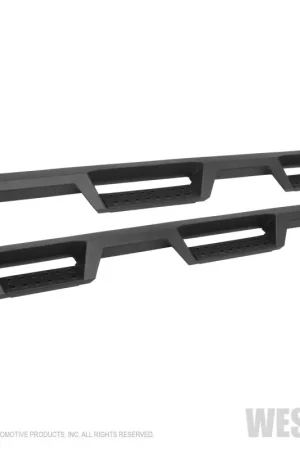 High Quality Westin 18-20 Jeep Wrangler JL Unlimited 4DR HDX Drop Nerf Step Bars - Textured Black