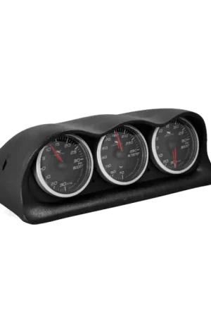 Get Yours ATI 08+Mitsubishi EVO X 60mm ezPod Triple Meter Center Dash Pod *Does Not Incl Adapter Rings*