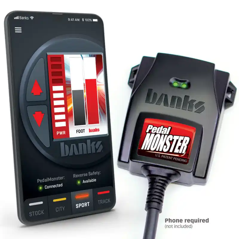 Banks Power Pedal Monster Kit (Stand-Alone) - TE Connectivity MT2 - 6 Way - Use w/Phone Crafted