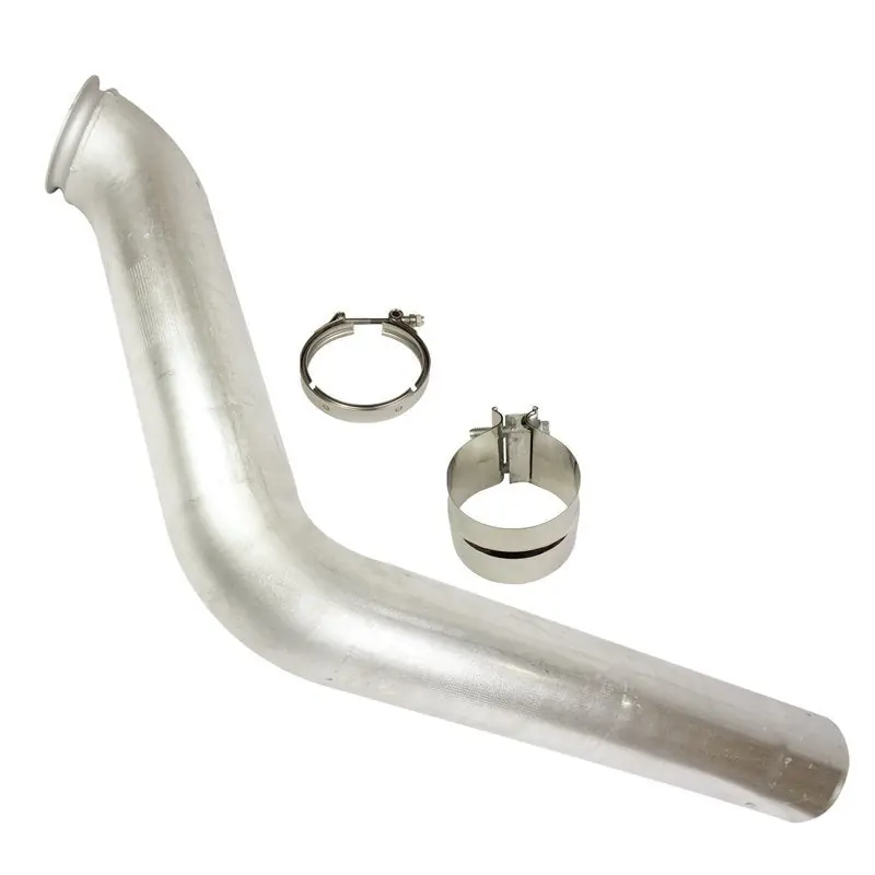 Budget BD Diesel Turbo Downpipe Kit - S400 4in Aluminized Full Marmon