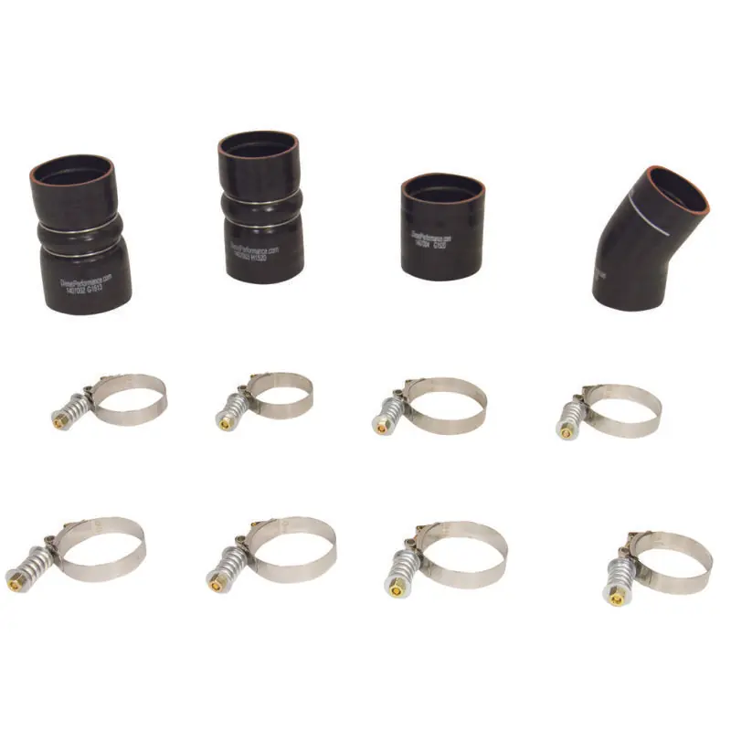 Price Cut BD Diesel Intercooler Hose & Clamp Kit - 2003-2007 Ford 6.0L PowerStroke