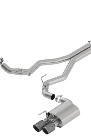 Free Shipping Borla 2018 Ford Mustang GT 5.0L AT/MT 3in Atak Catback Exhaust w/ Valves (Carbon Fiber Black Tip)