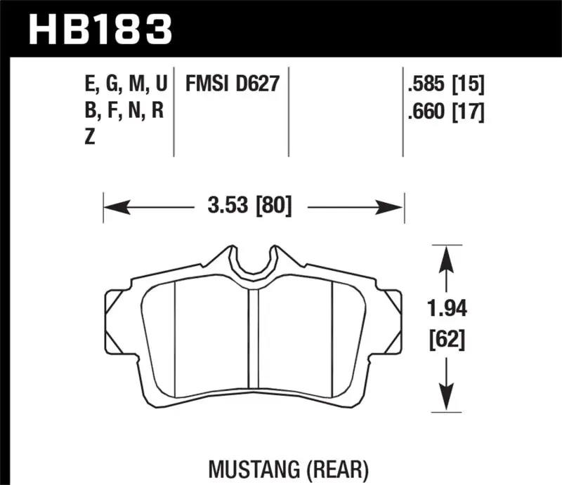 Trending Hawk Performance Ceramic Street Brake Pads