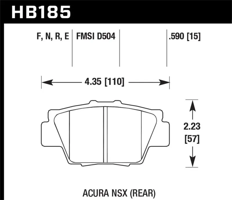 Wholesale Hawk HPS Street Brake Pads