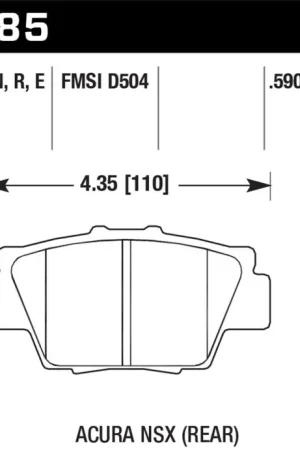 Top Pick Hawk HP+ Street Brake Pads