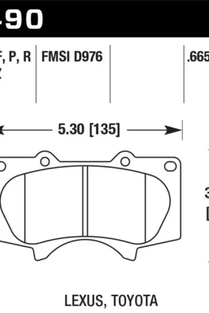 Hawk Super Duty Street Brake Pads Handmade