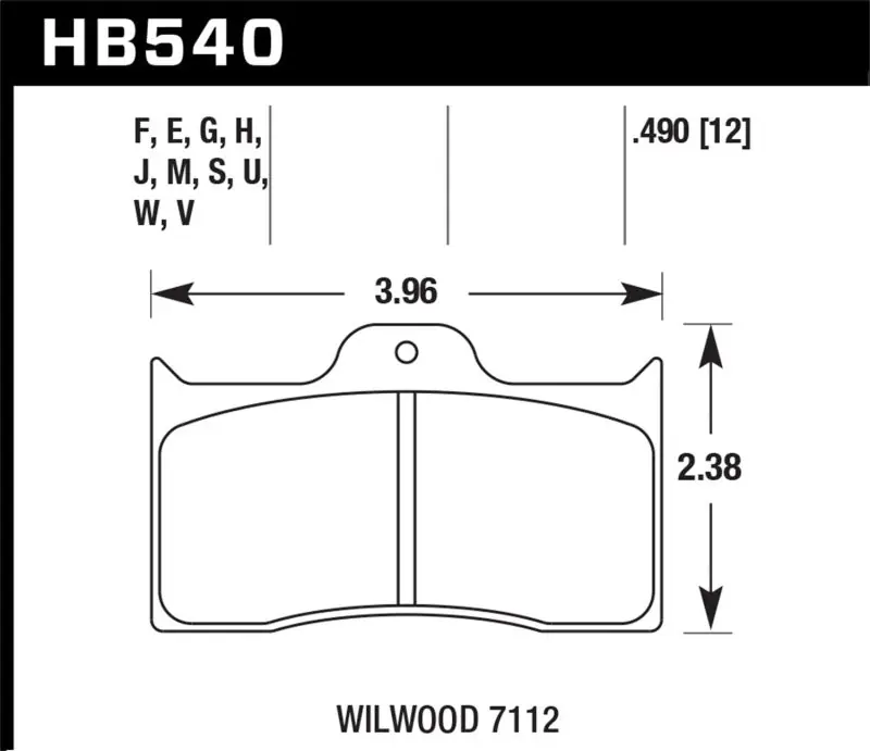 Hawk Wilwood HPS 5.0 Brake Pads Price Cut