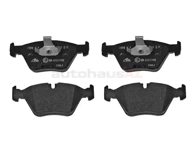 One Day Deal ATE 34111164331, 607089 Brake Pad Set; Front; OE Compound - BMW