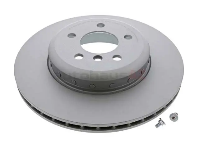 New Release ATE Coated 34206894381, 424223 Disc Brake Rotor; Rear - BMW