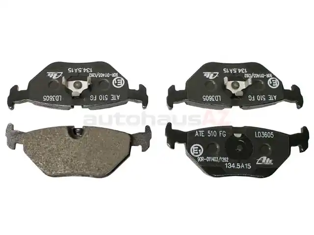 ATE Ceramic 34211162536, LD3605 Brake Pad Set; Rear - BMW Budget