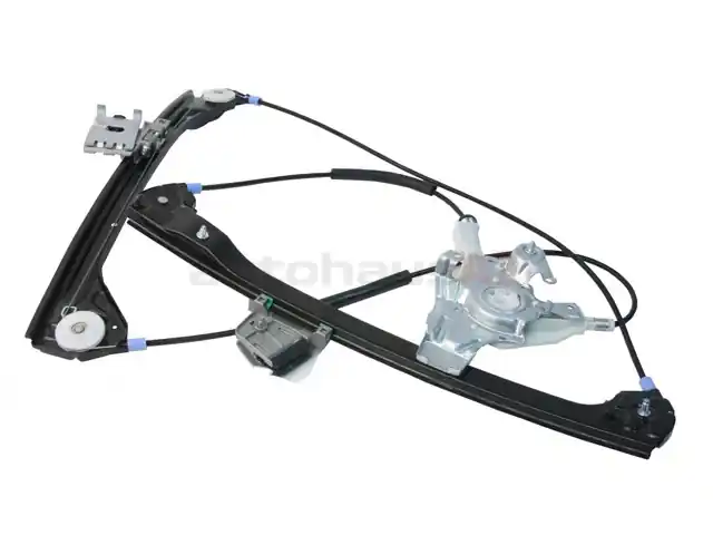 URO Parts 51338229105PRM Window Regulator; Front Left; w/o motor - BMW Free Returns