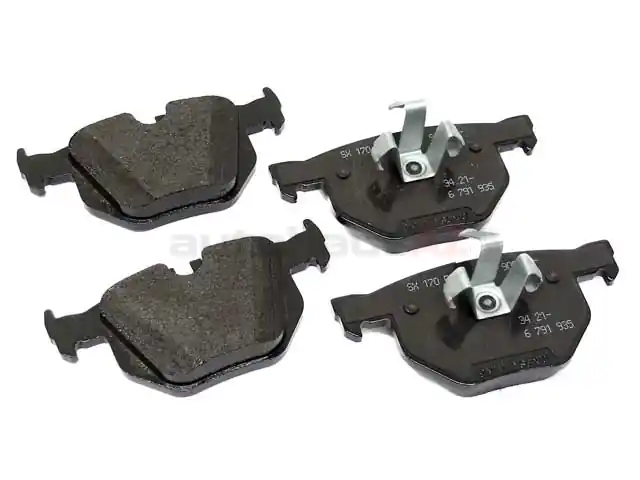 Genuine BMW 34216775678 Brake Pad Set; Rear - BMW Original