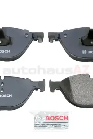 Order Now Bosch Quiet Cast BP1409, 34116793021 Brake Pad Set; Front - BMW
