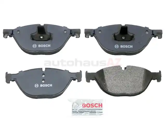 Order Now Bosch Quiet Cast BP1409, 34116793021 Brake Pad Set; Front - BMW