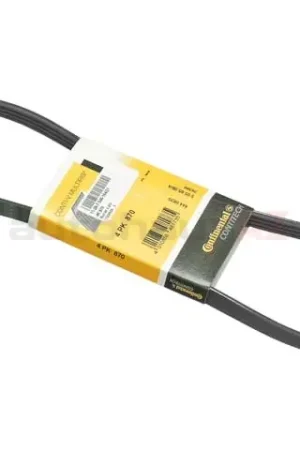 Limited Edition Continental ContiTech 4PK870, 4K870 Serpentine Belt; A/C Compressor - BMW, Mazda, Toyota