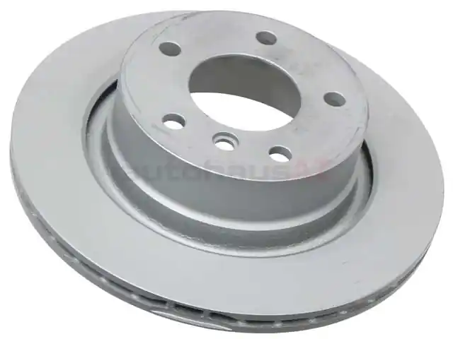 Free Returns Zimmermann Coat Z 34216754137, 150343620 Disc Brake Rotor; Rear; Vented; 294x19mm 5 Lug - BMW