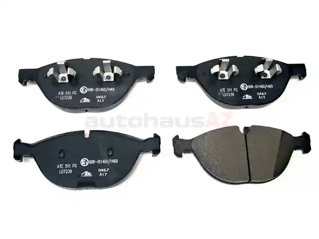 ATE Ceramic 34116791514, LD7239 Brake Pad Set; Front - BMW Price Drop