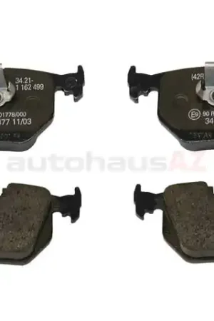Genuine BMW 34216761248 Brake Pad Set; Rear - BMW Modern