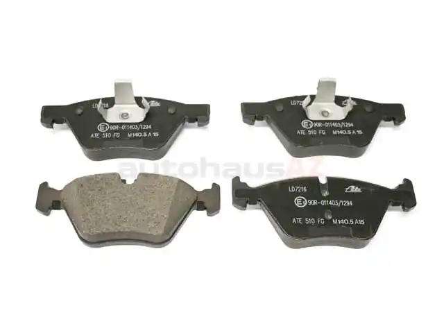 Trending ATE Ceramic 34116771868, LD7216 Brake Pad Set; Front - BMW