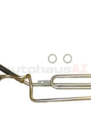 Must Have Rein Automotive 32412228284EC, PSH0186 Power Steering Return Hose; Steering Rack to Fluid Container with Cooling Coil - BMW