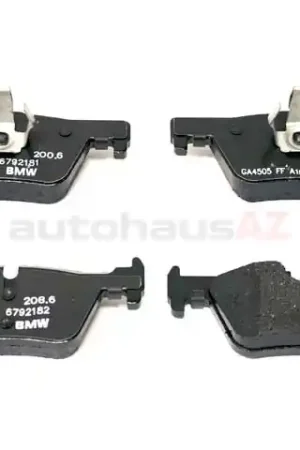 Genuine BMW 34216873093 Brake Pad Set; Rear - BMW High Quality