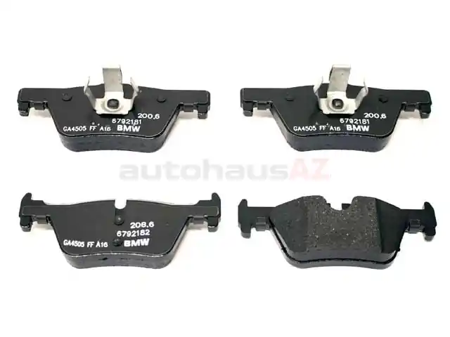 Genuine BMW 34216873093 Brake Pad Set; Rear - BMW High Quality
