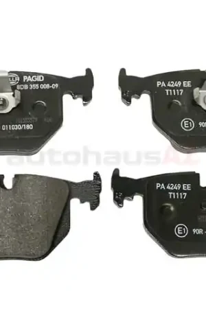 Best Choice Hella Pagid 34216750160, 355008091 Brake Pad Set; Rear; OE Compound - BMW