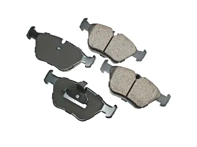 Akebono Euro D8725EUR Brake Pad Set; Front - BMW Fresh Stock