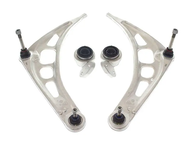 Warranty Included AAZ Preferred BMWMCONARMKIT2 Control Arm Kit; Front; 4-Piece - BMW