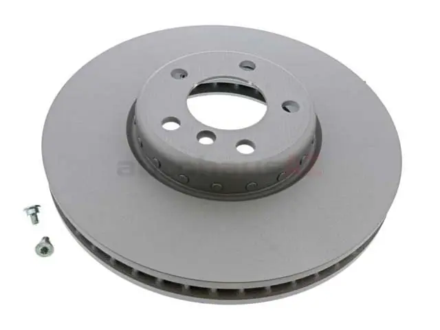 ATE Coated 34116785670, 436114 Disc Brake Rotor; Front Right - BMW Free Delivery
