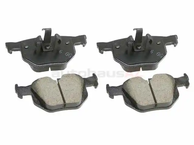 Professional Grade Akebono Euro 34216790762, EUR1170 Brake Pad Set; Rear - BMW