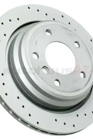 Direct From Factory Zimmermann Sport Z X-Drilled 34216767060, 150128652 Disc Brake Rotor; Rear - BMW