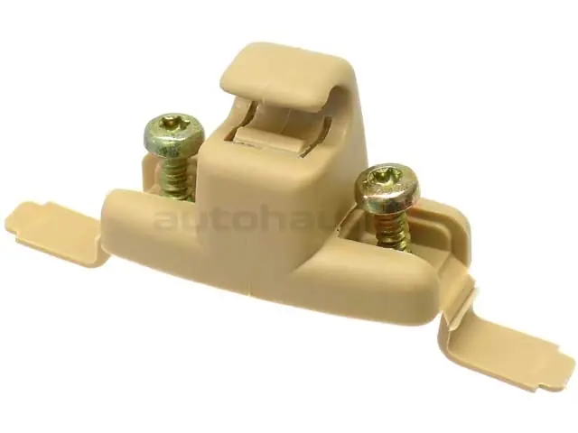 Genuine BMW 51168174716 Sun Visor Parts; Clip; Sandbeige - BMW Direct From Factory