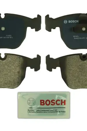 Hassle-Free Returns Bosch QuietCast BP681 Brake Pad Set; Front; OE Supplier Compound - BMW